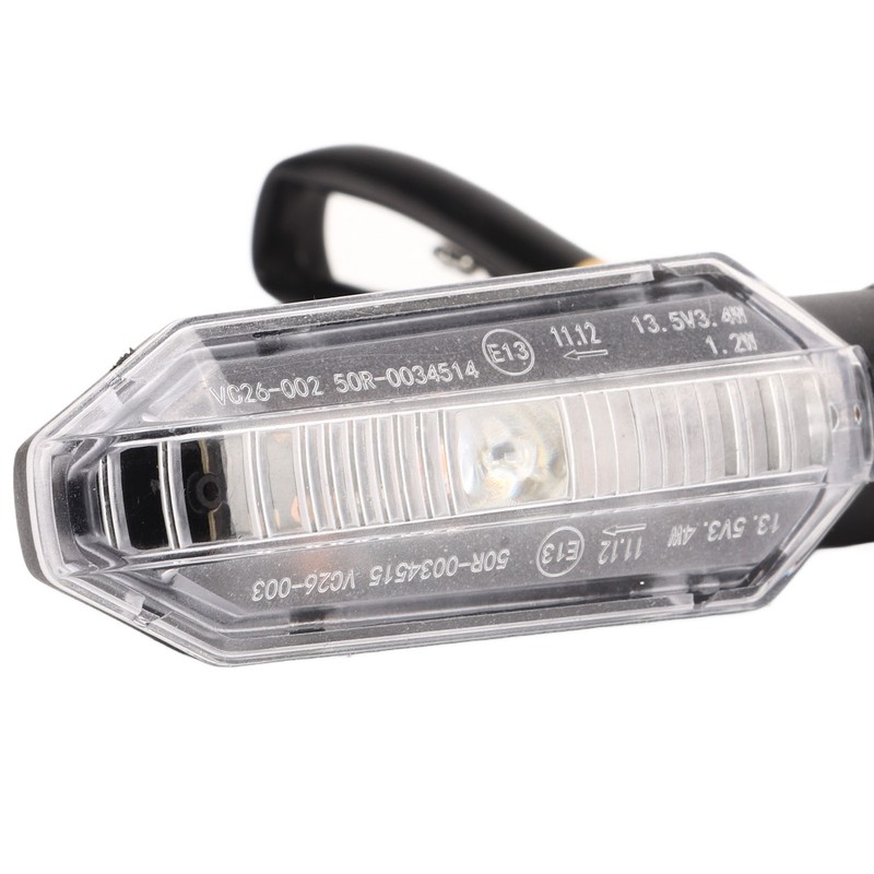 2Pcs Motorcycle Turn Signal Light 12V 1.5W Turning Indicator Lamp