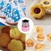 40Pcs Vegetable Fruit Cutters Shapes Set,10Pcs Stainless Steel Mini Cookie