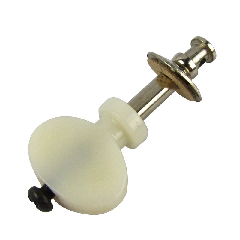 FLEOR White Ukulele Tuning Pegs Pin Machines Tuners Pack of