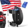 Hlogree Flag Suction Cup Mount for Car,Universal Car Flag Suction