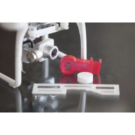 DJI Phantom 2 V+ Flight Kit RED - Lens Cap - Gimbal Lock & Guard 3d printed