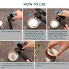 KITCHENDAO Replaceable Can Opener with 3 Extra Blades, Safe Cut