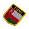 Parche bordado de la bandera de Omán internacional, parches tácticos