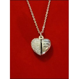 Heart Urn Necklace, Cremation Jewelry, Heart Necklace For Human Ashes