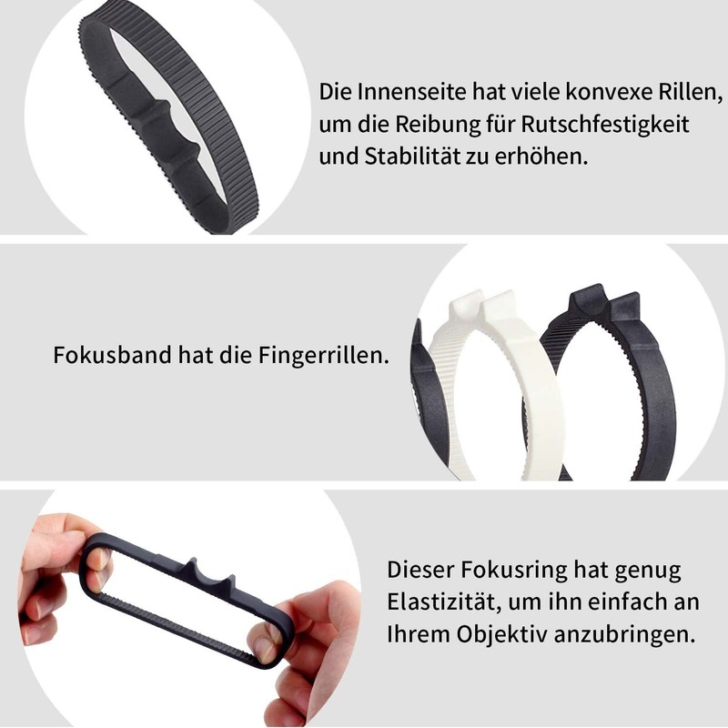 eTone Focus Ring Focus Gear Ring Follow Focus Ring Lens