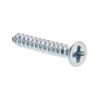 Prime-Line 9033969 Wood Screws, Flat Head, Phillips Drive, 2 X