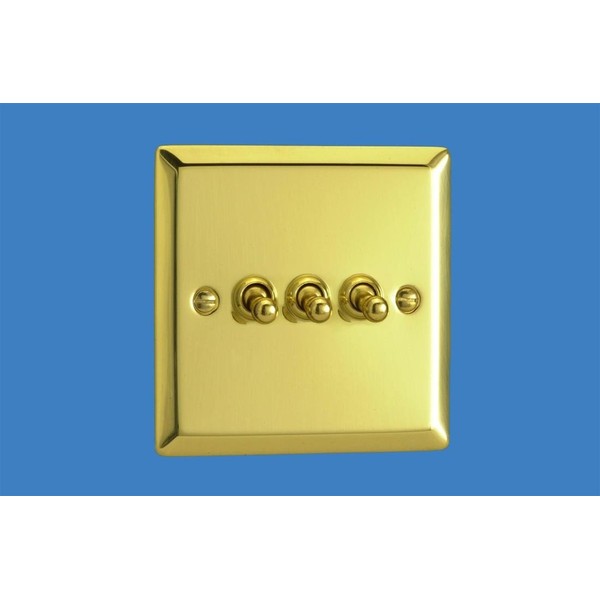 Varilight - 3G 1 or 2W 10A Classic Toggle Switch