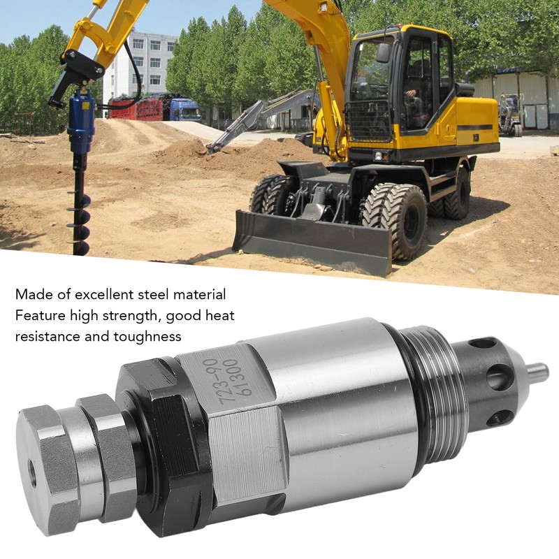 Overload Overflow Valve Standard Precise Sensitive Steel Secondary Relief Valve