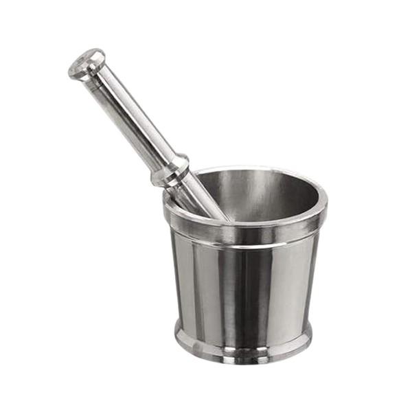 Stainless Steel Khalbatta Size No. 3, Spice Mixer, Mortal &