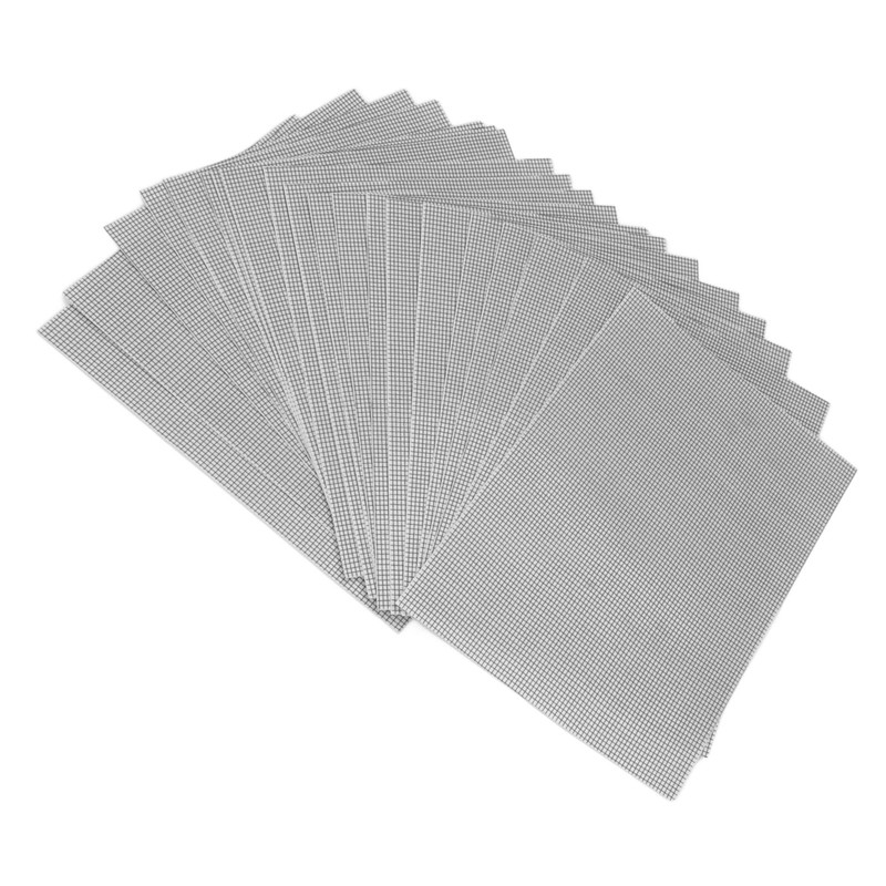 20Pcs Window Screen Repair Tape Self Adhesive Fiberglass Window Screen