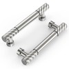 FILTA 10 Pack Brushed Nickel Cabinet Handles 3.75 Inch(96mm) Cabinet
