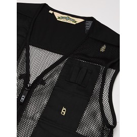 Bob-Allen Shooting Vest, Right Handed, Black, Large