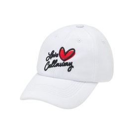 Callaway C25191203 Women's Cap [Love Series] Golf Hat, 1030_white, Free size