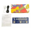 M-Vave Pedal de efecto M-Vave Cube-Baby Bass azul