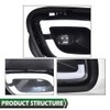 GRAND ORANGE LED Fog Lights Compatible with Freightliner Cascadia 2008-2017