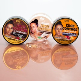 On Natural Edge Control Extreme Hold-Jamaican Black Castor Oil and Vitamin E 1oz (1oz)