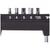 Topeak ComboTorq Wrench & Bit Set, Black/Silver, One size