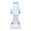 80X‑200X Kids Microscope with 12PCS Slides 2 in 1 LED