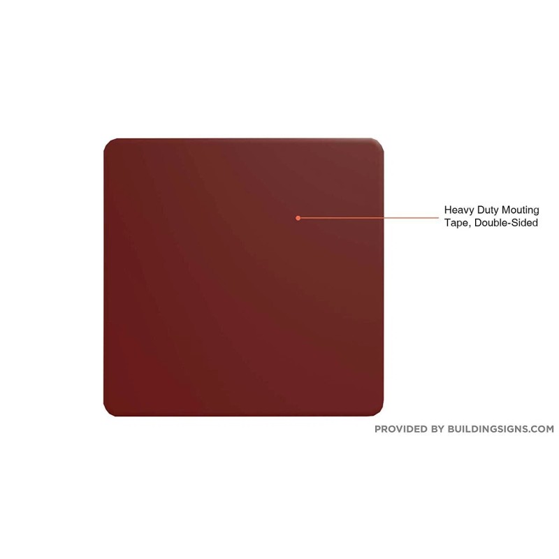 BUILDINGSIGNS.COM PH Elevator Jamb Plate Sign (Penthouse JAMB Plate) with