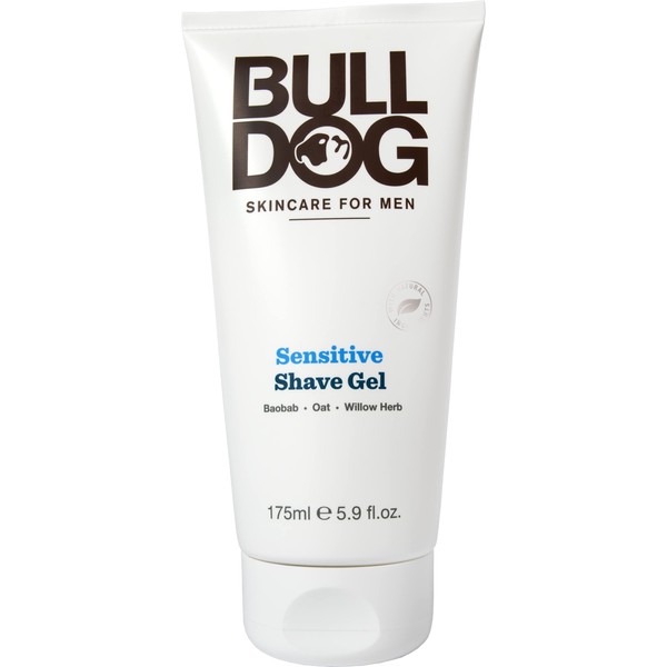 Bulldog Sensitive Shave Gel, 175ml, 1 Pack