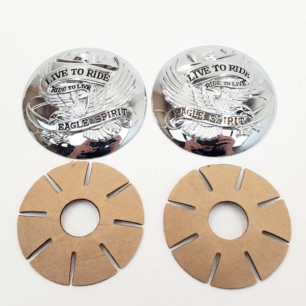 Billet Proof Designs Live to Ride, Ride to Live Eagle