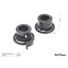 Bad Company ABS folding clasps, dumbbell clasps, 30/31 mm for