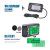 Runleader Hour Meter Tachometer, Maintenance Reminder, Alert RPM Reminder, Initial