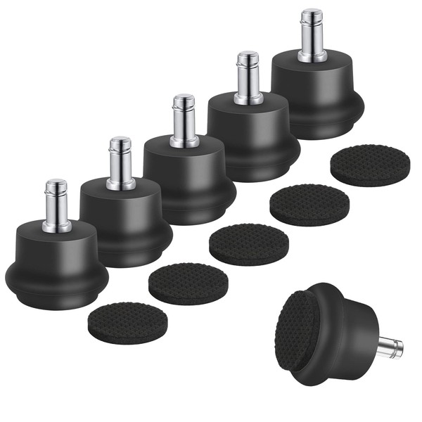 Omyoffice Caster Fixed, Chair Casters 0.4 x 0.9 inches (11