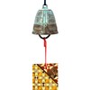 Odawara Wind Chime, Brass Hanging Bell Wind Chime, Includes Parquet