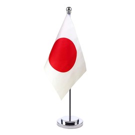 Tabletop Flag, Flag Stand, Tabletop, Table Flag, Mini Pole, Single Stand, Japanese Flag, Hinomaru, Flag, Japanese Table Flags