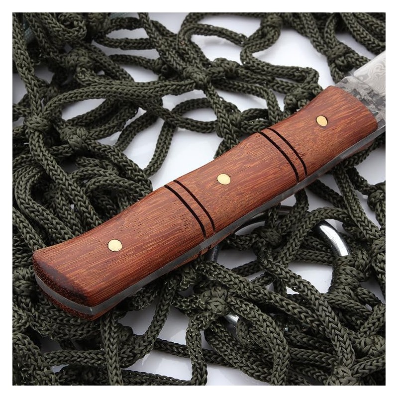Knife Handle Material,Knife Scales Wood with Knife Handle Pins Brass