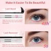 Mlen Diary Lash Clusters, 100 Pcs 10-16mm D Curl Individual