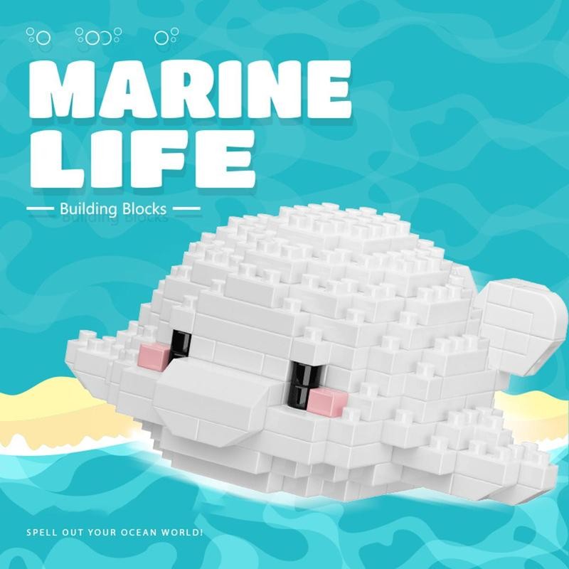 Cute Animal Design Building Blocks, Mini Blocks Building Toy, Creative