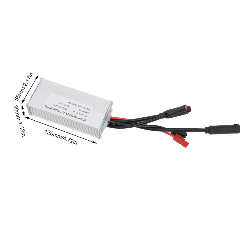 22A Electric Bike Controller DC 36V 48V Controller with Waterproof