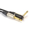 kenable GOLD Right Angle MONO Jack 6.35mm Guitar/Amp LOW NOISE