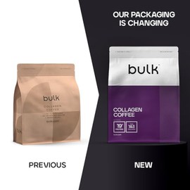 Bulk Bulk Collagen Coffee, High Protein, Mocha, 500 g, 20 Servings, Packaging May Vary