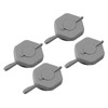 4pcs Leakage Proof Gallon Water Jug Lid Cover Replacement Reusable