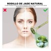 3pcs Rodillo De Masaje Facial De Jade Gua Sha Rejuvenece