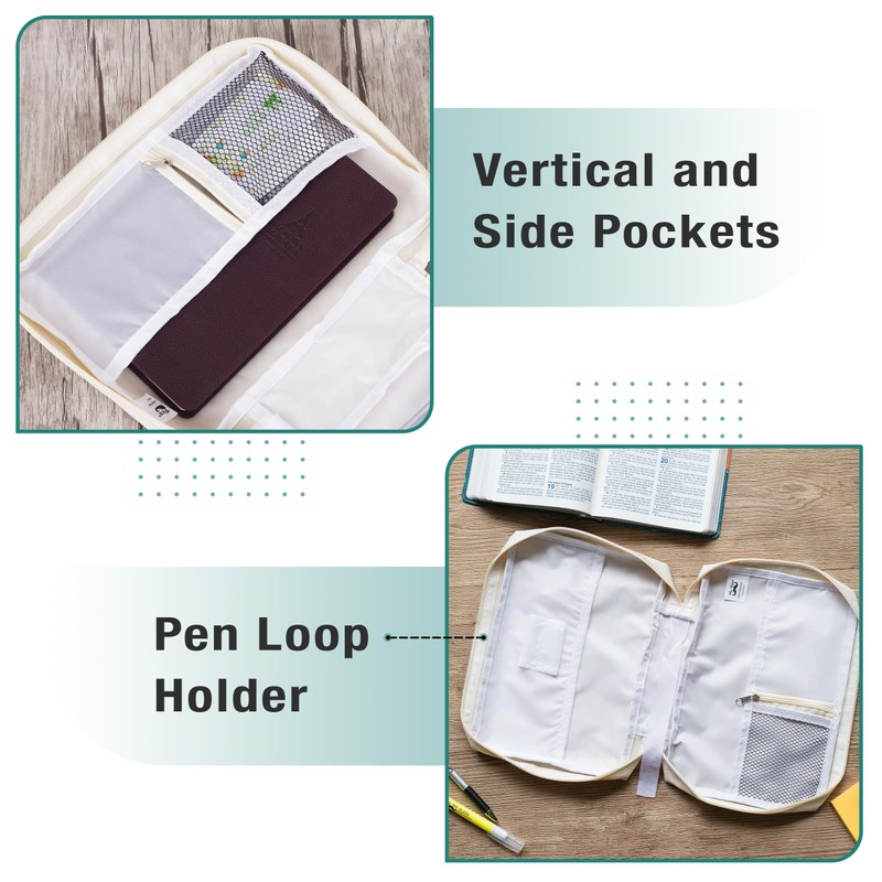 Mr. Pen- Bible Cover Case for Women, Large Bible Bags