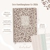 KIND OF HAZEL Family Planner 2026 DIN A5 Book Calendar