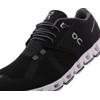 ON Running Mens Cloud Black White Mesh Trainers 42.5 EU