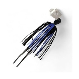 Mini 1/4Oz Jig Cbmini14 04 Blue Black Fishing Lures Bass Jigging Bait Jig Lure Weedless Soft Plastic Swimbait Accessories Freshwater