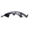 TRQ Front Right Inner Fender Liner Black Passenger Side Compatible