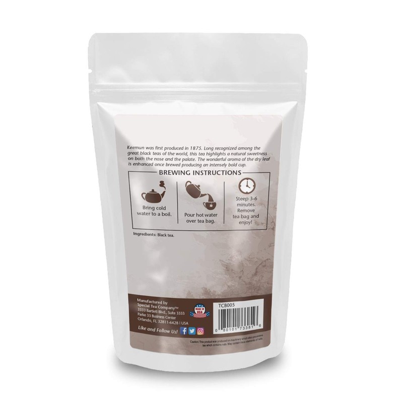 Keemun Black Tea Pyramid 15 Sachets