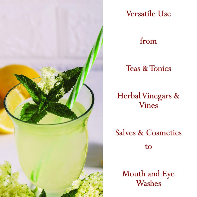 Foothills Naturals Elder-flowers Organic - 1 lb (454g) Bulk Loose