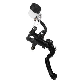 Motorcycle Master Brake Cylinder 22 mm 7/8 Inch Universal Round Hydraulic Handlebar Brake Cylinder Main Clutch Lever Motorcycle Clutch Brake Lever Sets Hydraulic Brake Lever (Pump Top Right)
