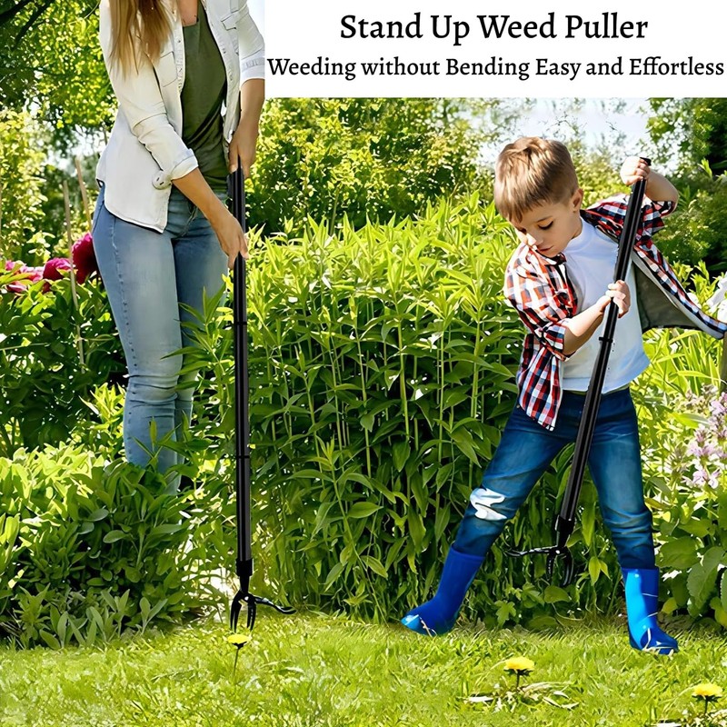 Weed Puller Tool,Stand Up Weed Puller,Detachable Weed Puller,Weed Puller Tool