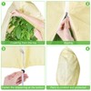 Bonviee 2 Packs Plant Covers Freeze Protection-78.74”×94.48” Large Tree Covers