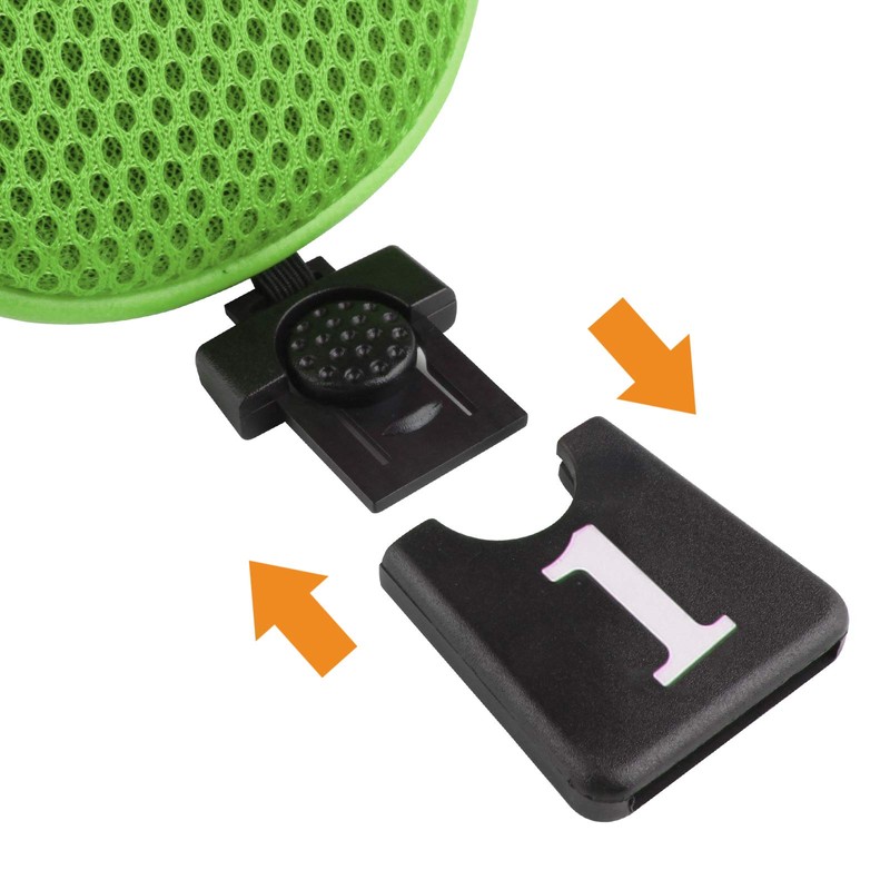 Andux Golf Driver Cap Head Wood Pole Cap Cover Golf