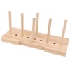Bow Maker Wooden Portable Lightweight Wreath Bow Making Tool for